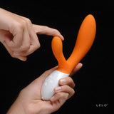 Lelo Ina 2 Rabbit Vibrator Orange 5